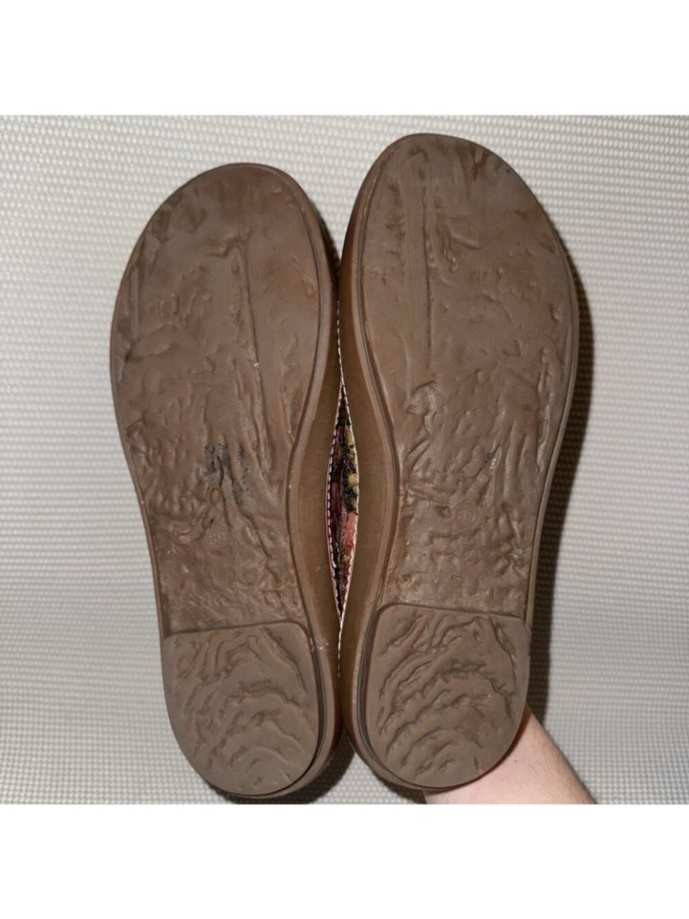 L'Artiste Spring Step Bibbie Red Leather Floral Casual Shoes Women Size 8.5 (39) - Picture 7 of 7
